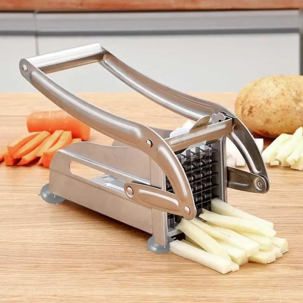 Stilfuld grøntsagshakker i rustfrit stål – Fritzo Gemüseschneider