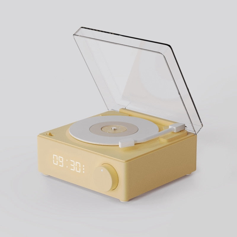 Vintage Vibes Mini Pladespiller Bluetooth Højttaler