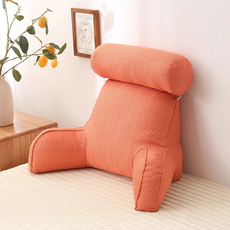 Ergonomisk läskudde med sidoficka – Komfort i sängen