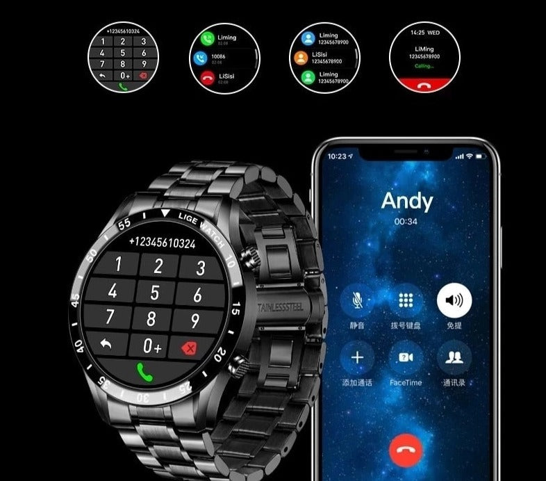 Herr Smartwatch i Lyx | Multisportläge | Hälsoövervakning