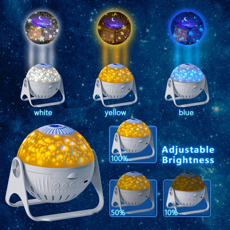 Galaxy Natlampe