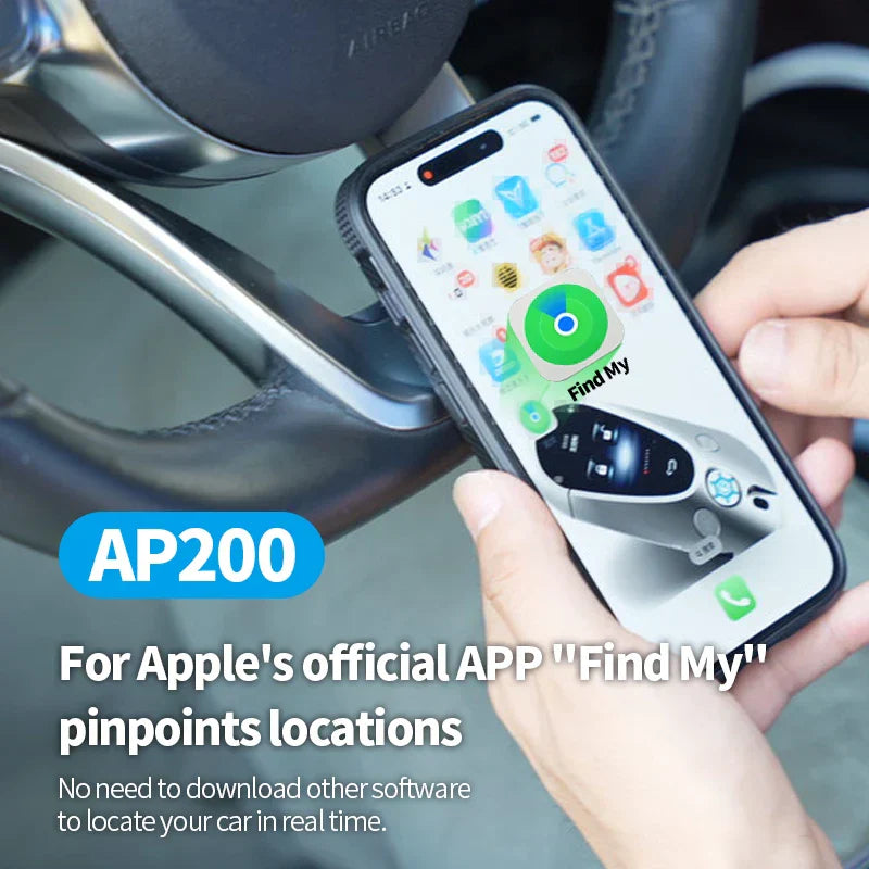 Avancerad GPS Tracker med Laddare och Apple Hitta-kompatibilitet