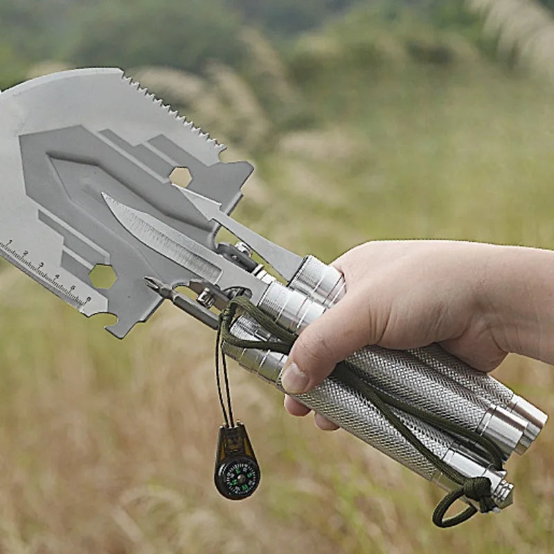 Multifunktionell utomhus camping spade