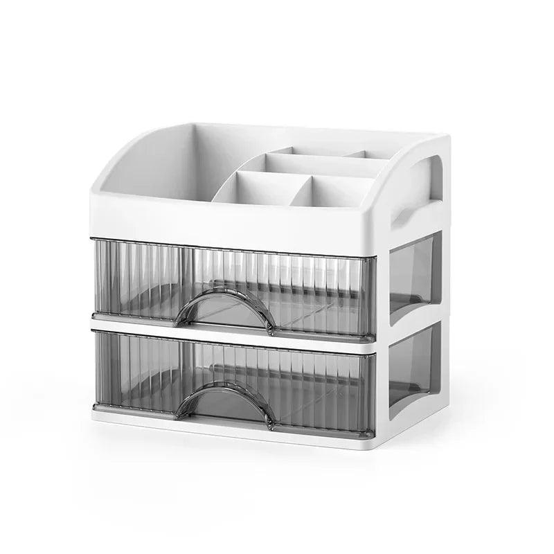Gennemsigtig Makeup Organizer i Akryl - Klar Design