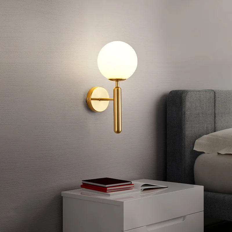 Stilren LED Væglampe med E27 Fatning - Moderne Design
