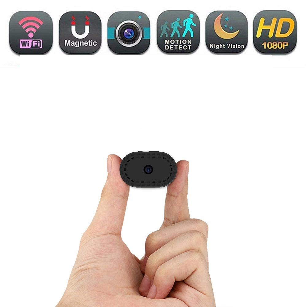 Magnetisk Dag Natt Mini Trådlös Cam IP-Inspelare
