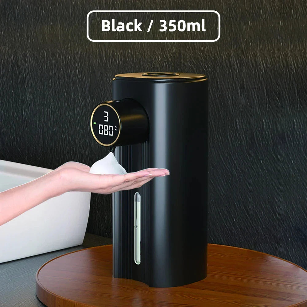 LED-display bevægelsessensor automatisk sæbe skum dispenser
