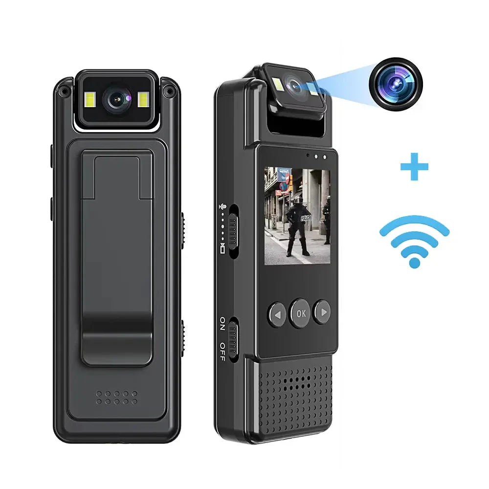 Bärbar minikamera med WiFi och mörkerseende i 1080P HD