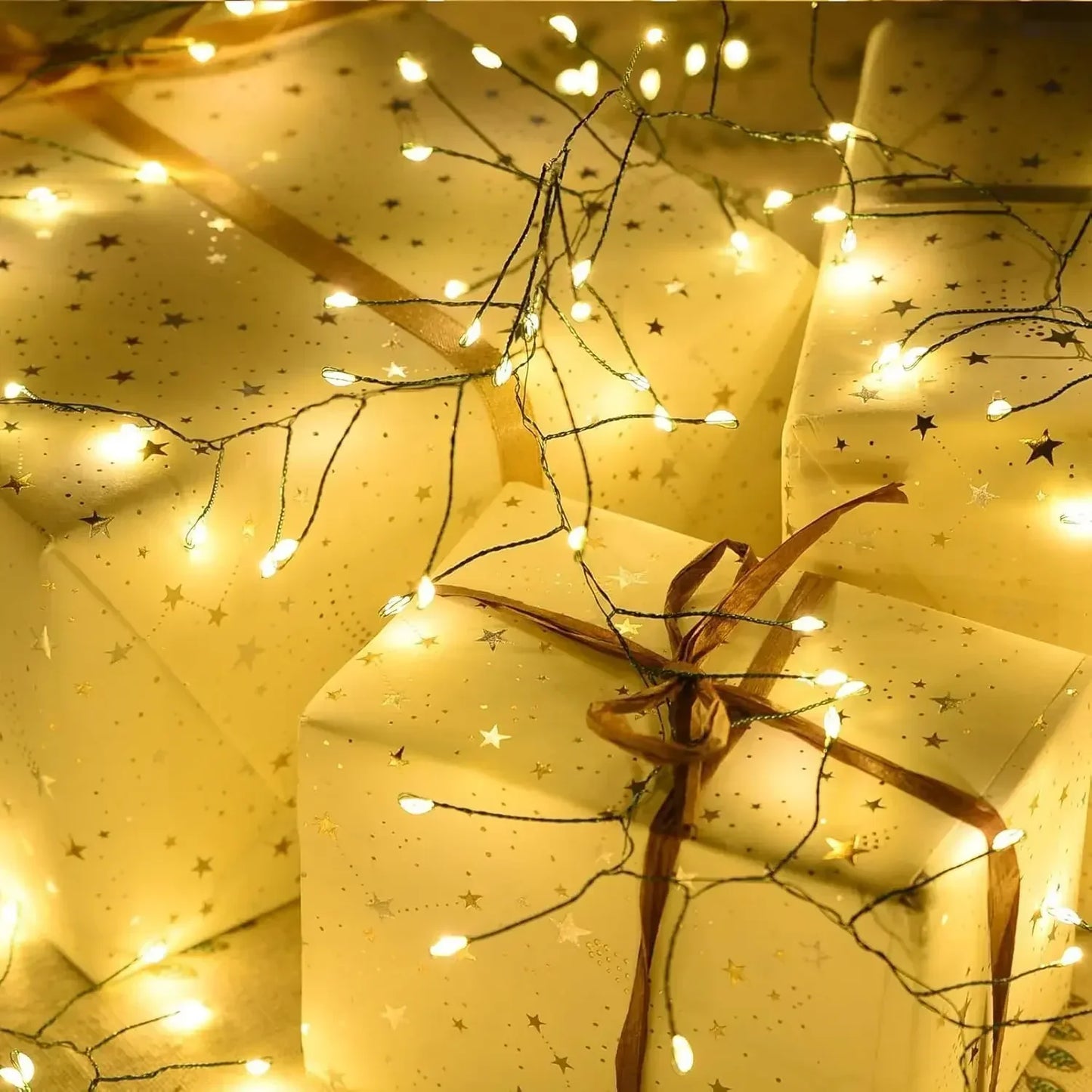 LED Lyskæde med Fjernbetjening | 30–75 m | 900–2000 LED | Vandtæt IP65 | Til Jul, Halloween og Fester