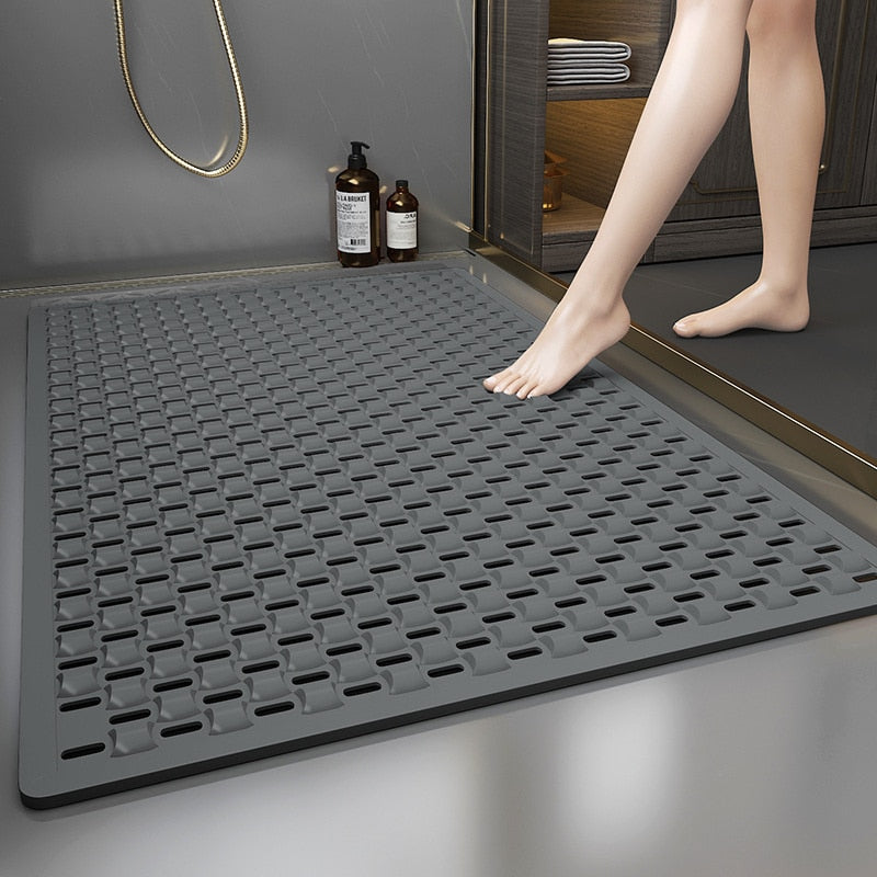 Anti-Slip Hule Ude Vandtæt Badeværelse Mat