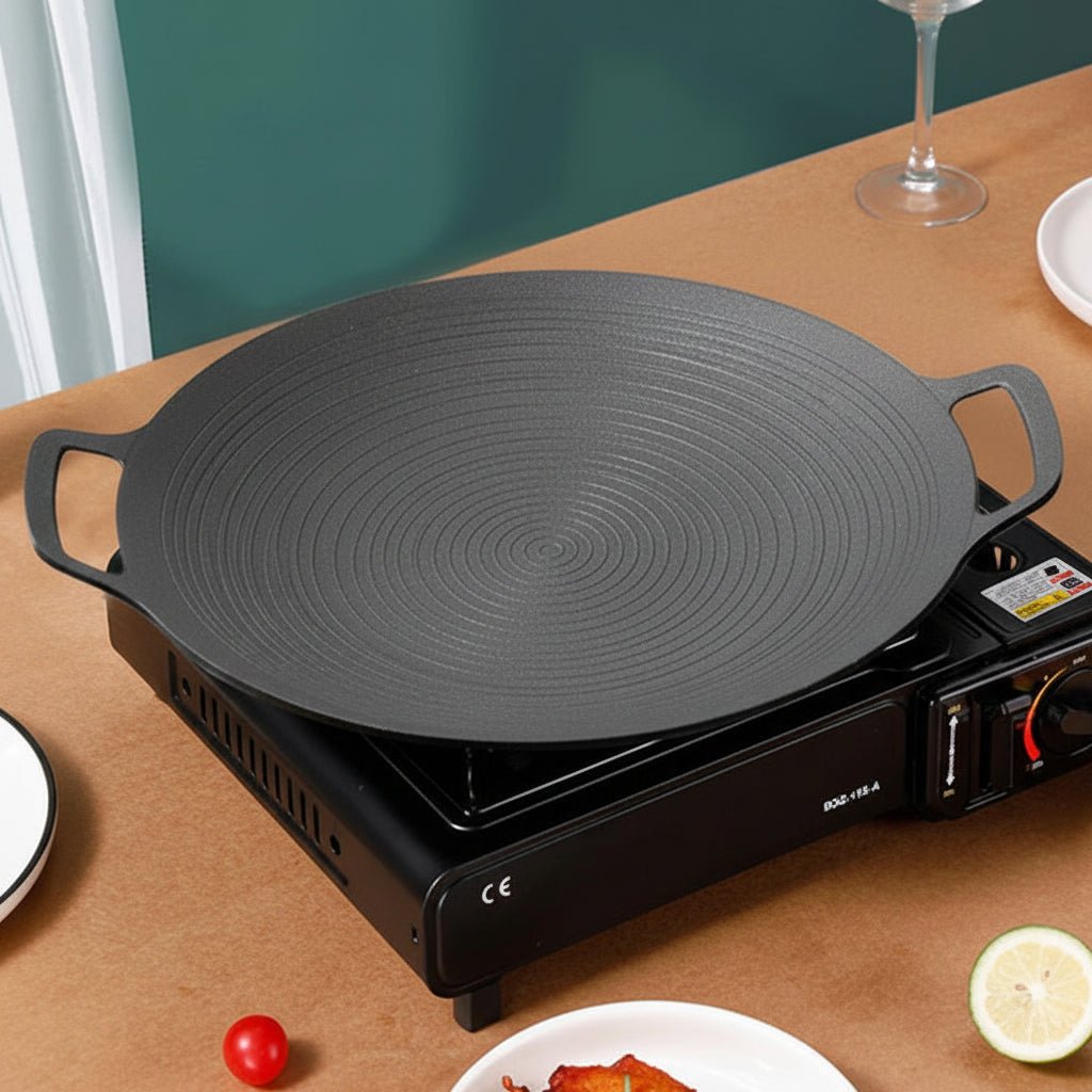 Non-stick Grillpande i Sten til Hurtig Indendørs Grillning