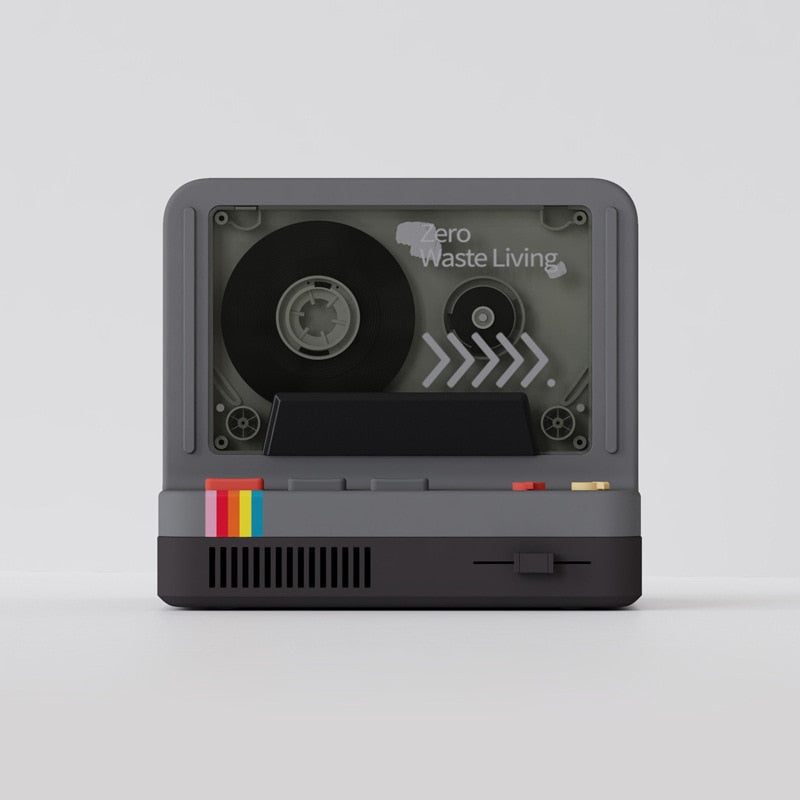 Nostalgisk Natt Klassisk Kassett Bluetooth Högtalare