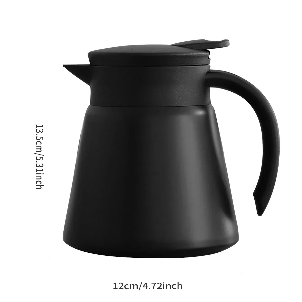 Isoleret Kande i Rustfrit Stål | Dobbelt Væg & Vakuum | 0,5 L