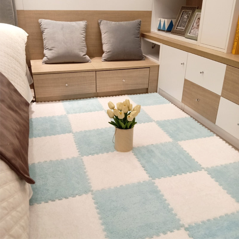 DIY Vinter Plush Puzzle Mat