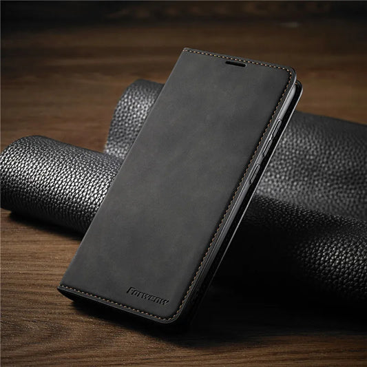 Magnetisk læderetui til iPhone – Elegant beskyttelse