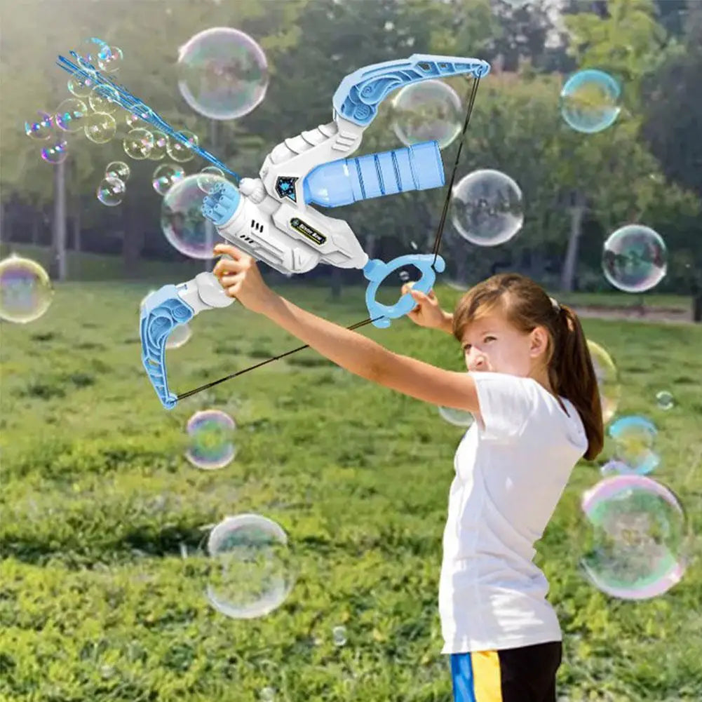 Sagoaktig bubbelbåge: Automatisk bubbellek för barn