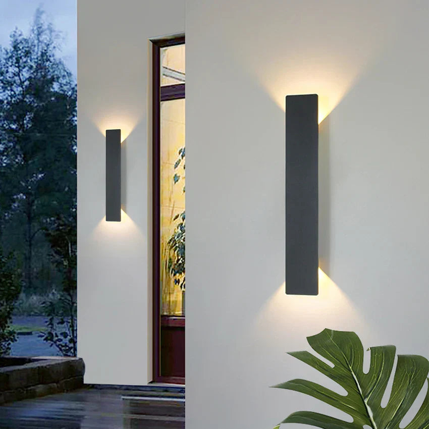 Elegant LED Udendørslampe - Moderne og Vejrbestandig
