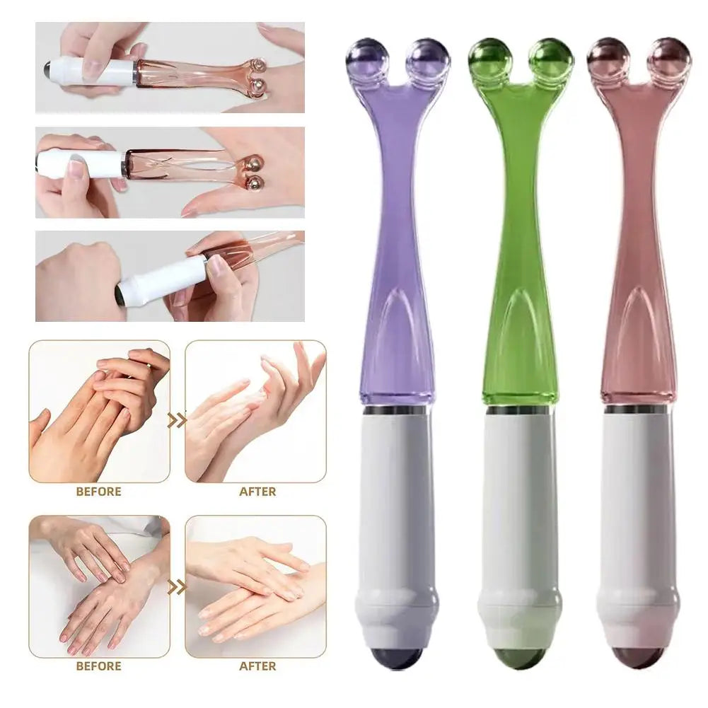 Avslappningsrulle för fingermassage