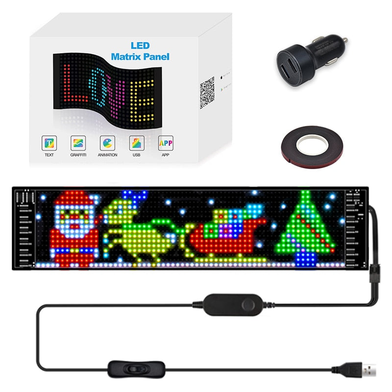 RGB Display Fleksibel Pixel Smart Panel