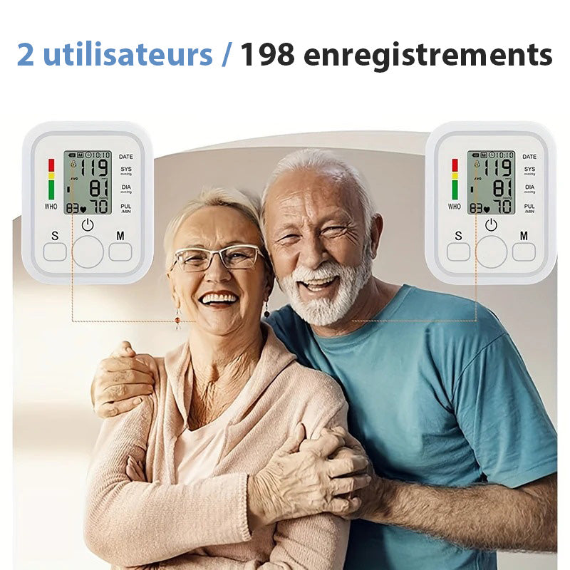 Elektronisk blodtrycksmätare med exakt och enkel övervakning