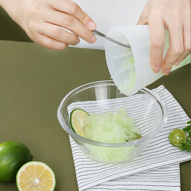 DIY Smoothie Dobbelt Lag Ismaskine Kop