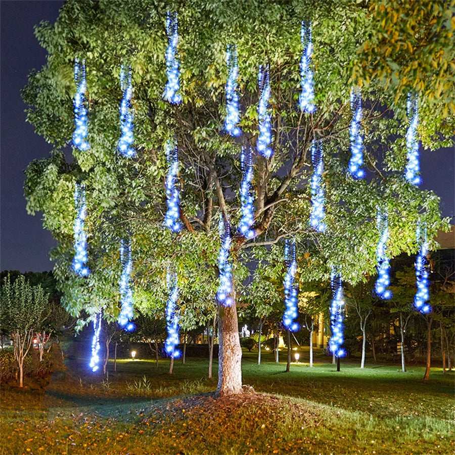 LED Meteorregn Utomhusbelysning