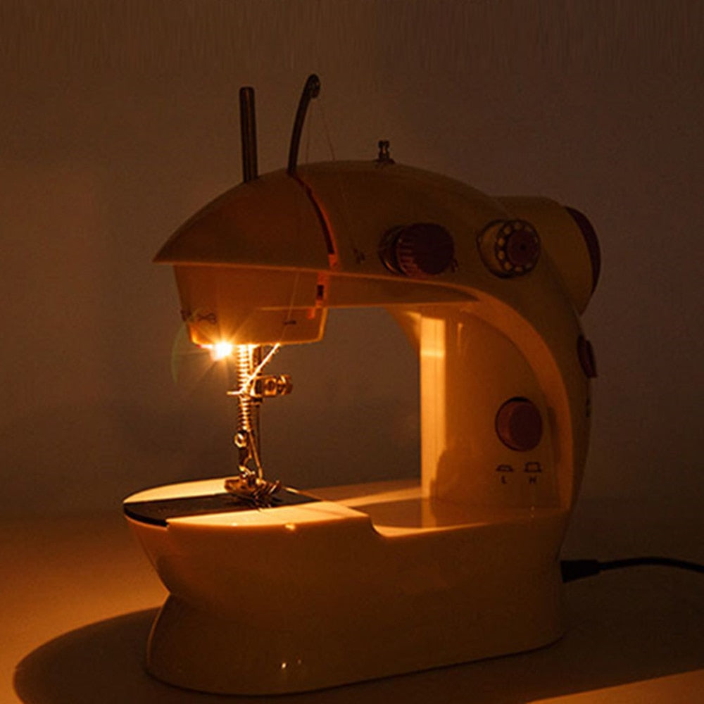 DIY Master Bærbar Mini Sy Maskine