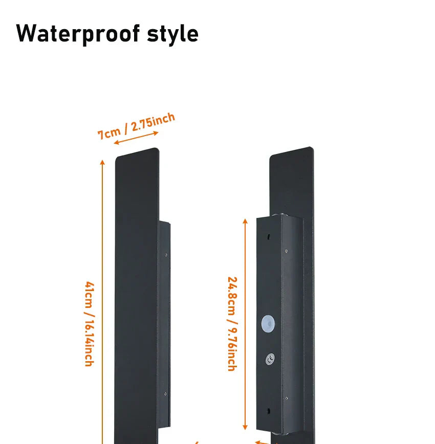 Elegant LED Udendørslampe - Moderne og Vejrbestandig