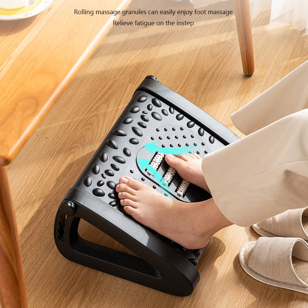 Ergonomisk Hjemmekontor Fodstøtte Massager