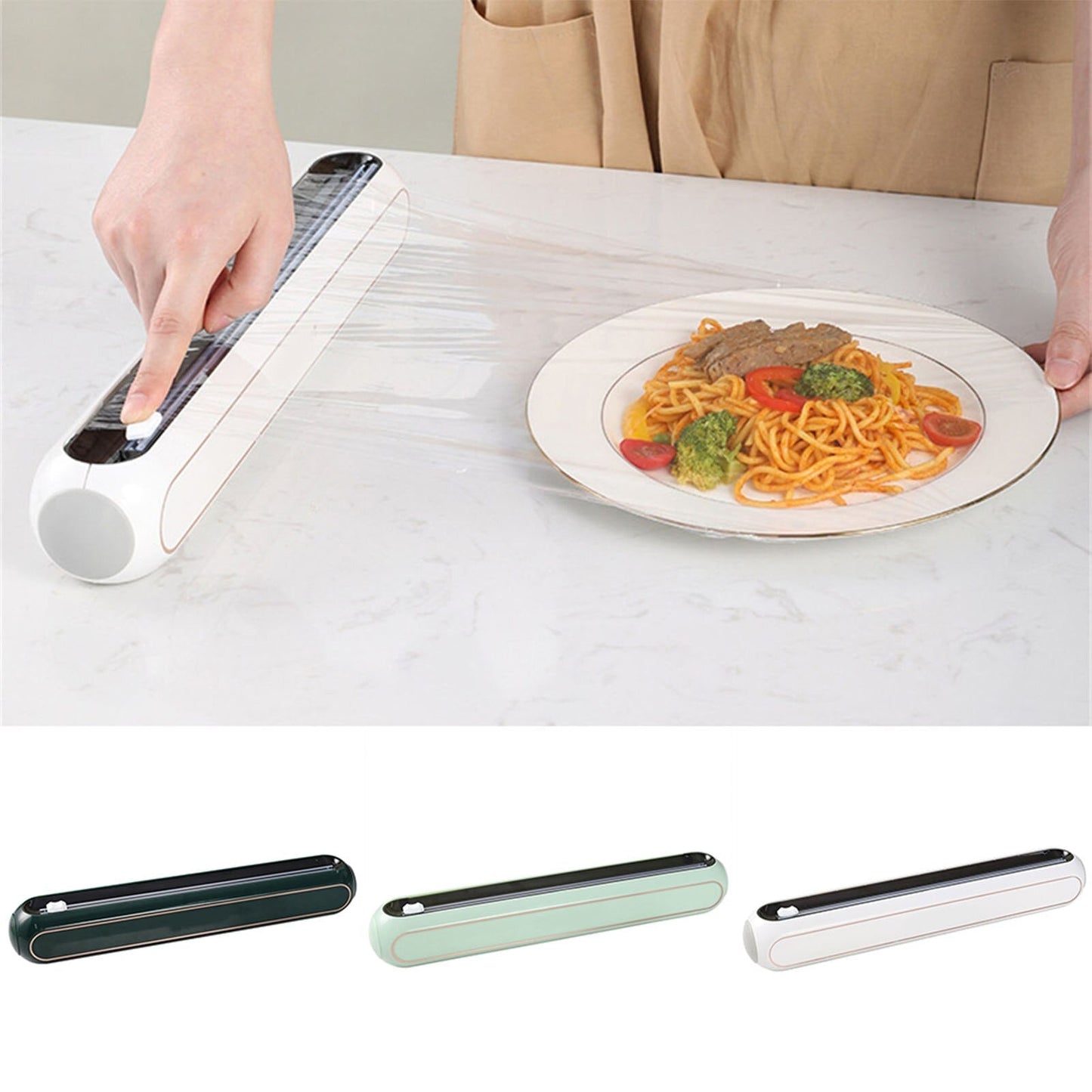 Vægmonteret Automatisk Plastfolie Dispenser