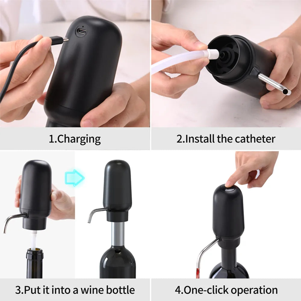 Uppladdningsbar Automatisk Dryckesdispenser med Snabb Servering