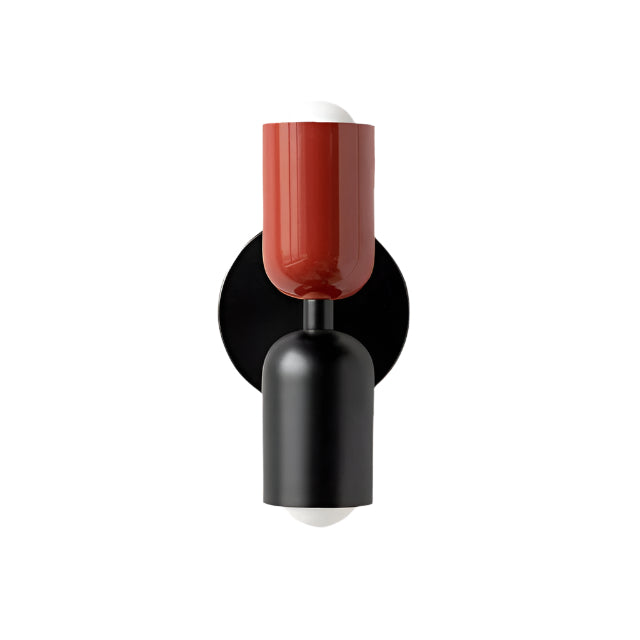 Tvåfärgad LED-vägglampa för modern inredning - Elegant design