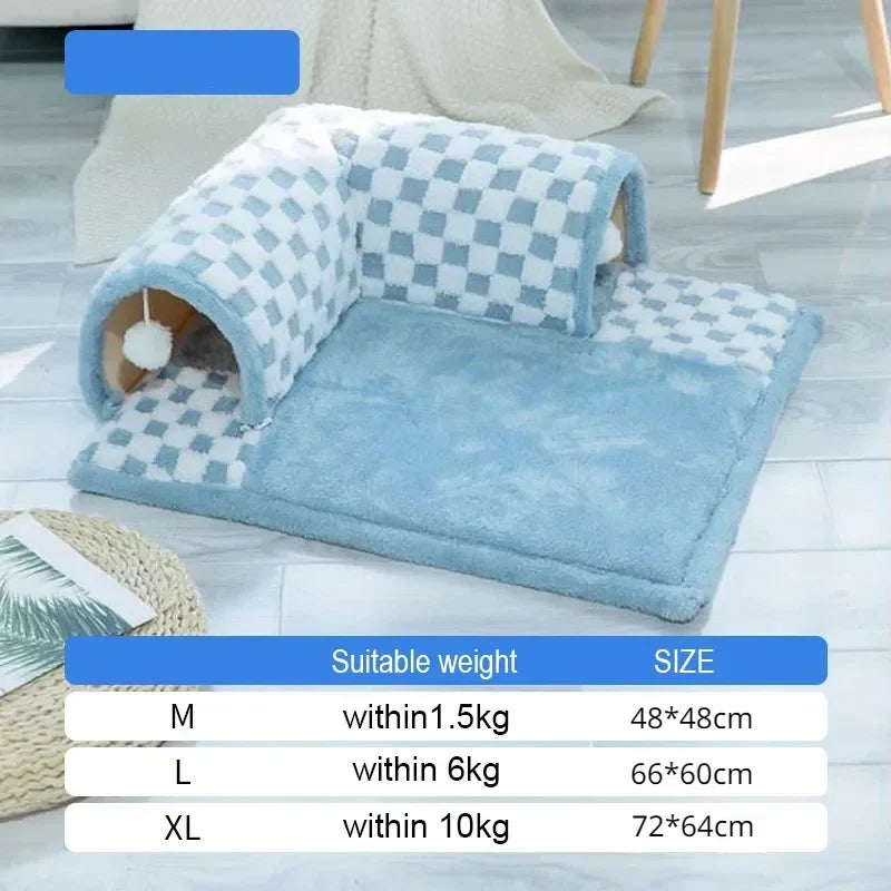 Smart Cat Kreativ Interaktiv Säng Husdjurstunnel