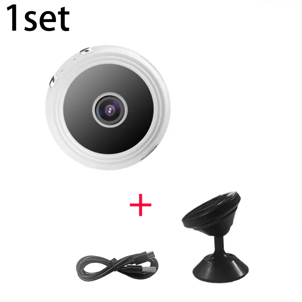 Trådlös Wifi-kamera med 1080P HD Nattseende