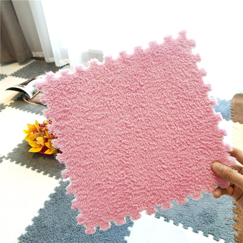 DIY Vinter Plush Puzzle Mat