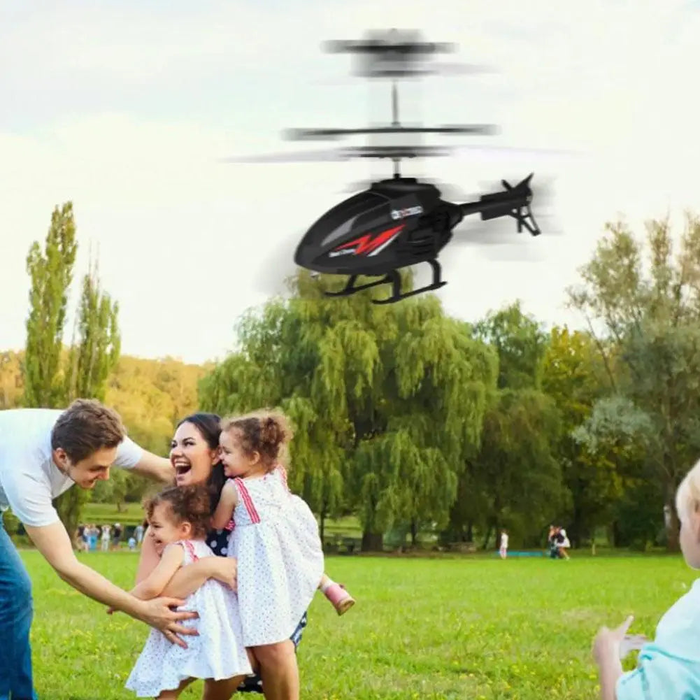2-kanals RC helikopter – Uppladdningsbar leksak för barn