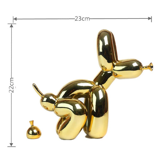 Resinfigurin, ballonghund