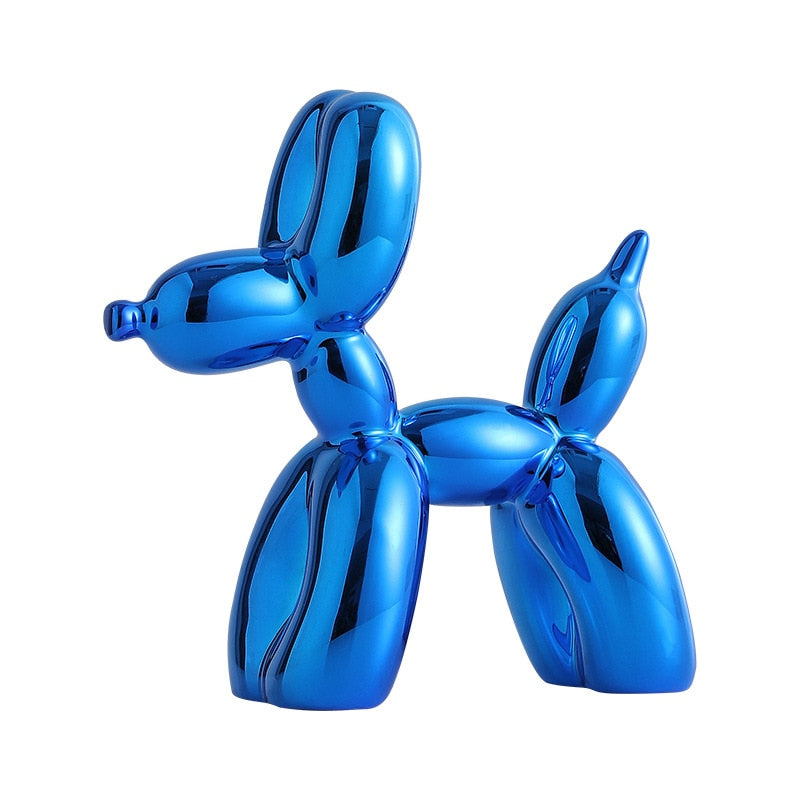 Resin Figur af Ballonhund