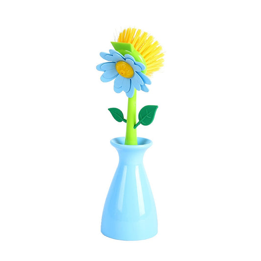 Kreativ Blomsterkrukke Rengøringsbørste