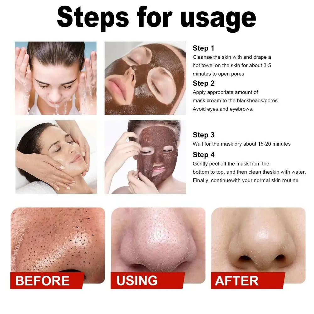 Svart Te Ansikts Peel-off Mask