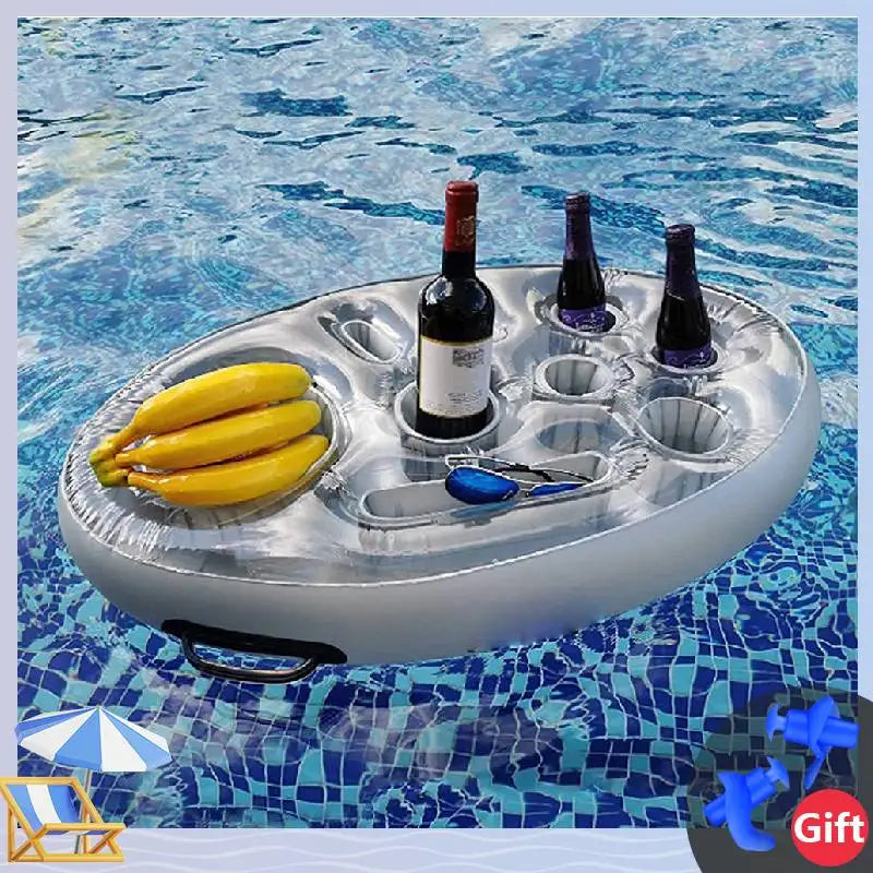 Opdriveligt bord til poolen – Perfekt til drinks og snacks
