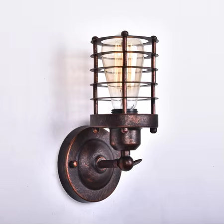 Rustik Wandleuchte med Vintage-Charme og Industrielt Design
