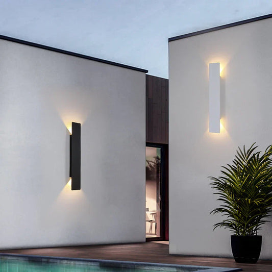 Elegant LED-utomhuslampa - Modern och väderbeständig