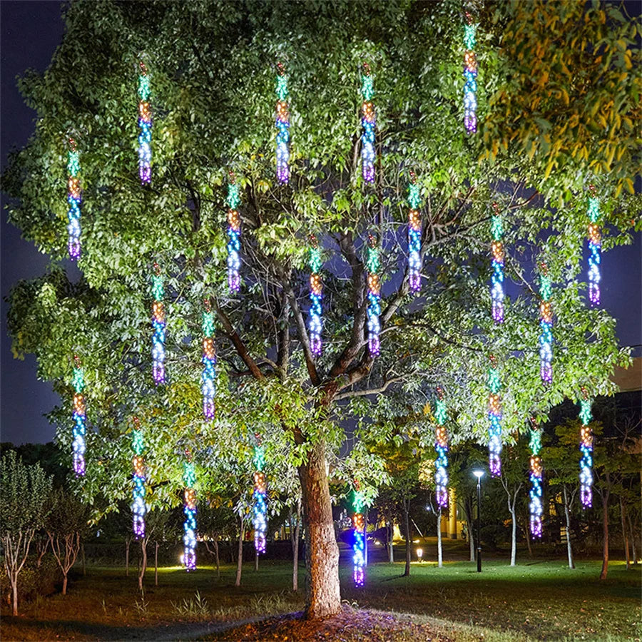 LED Meteorregn Utomhusbelysning