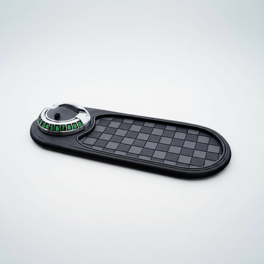 Universal Anti-Slip Dashboard Mat med 360° Telefonholder
