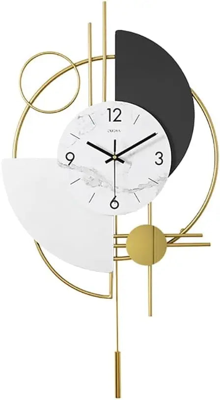 3D Guld Ur til Moderne Indretning