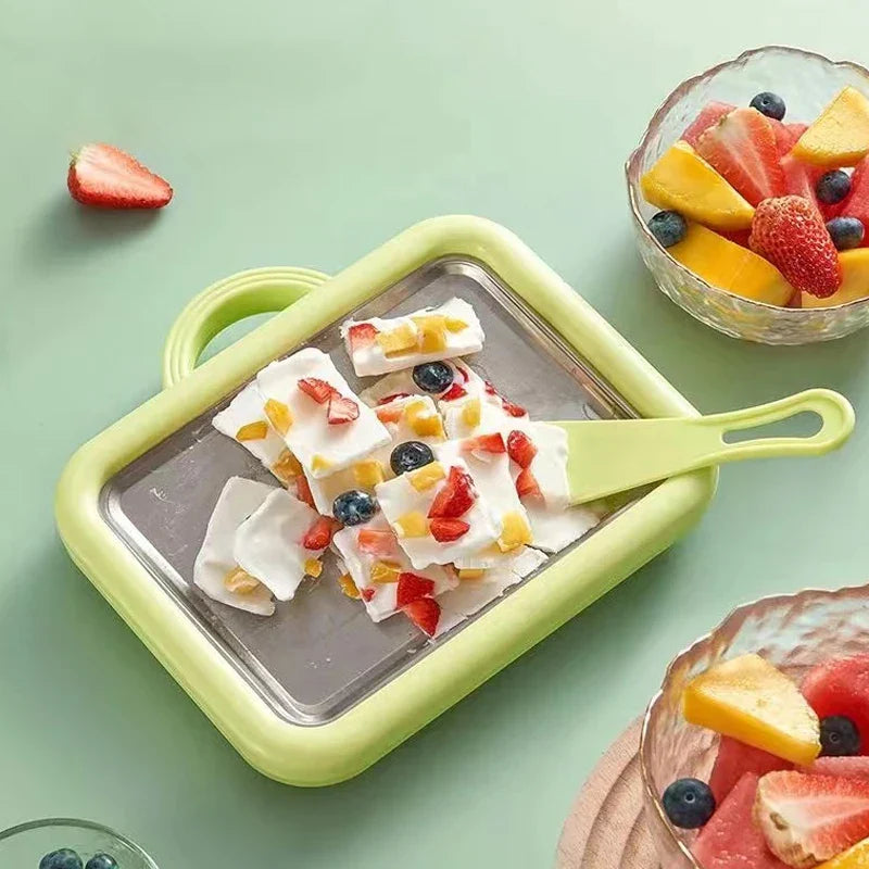 Sofistikeret Frosset Isdessertmaskin Tray