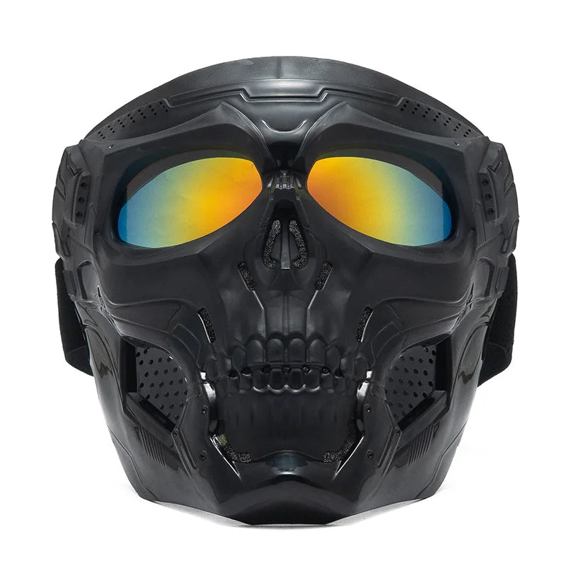 Skull Horror Off-Road Motorcykelmask