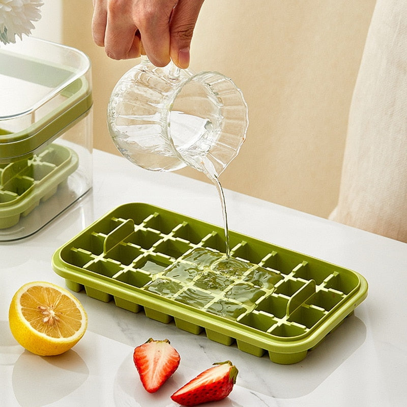 One Push Easy Större isfacksdispenser