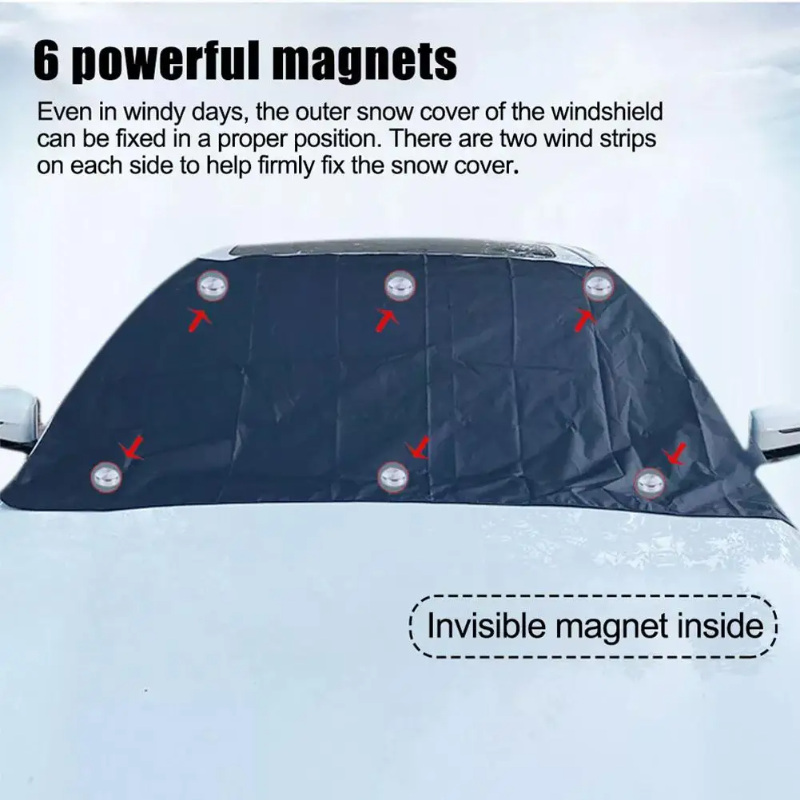 Magnetiskt Vindruteskydd för Alla Väder – Frostskydd